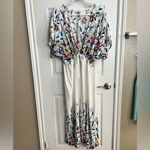 CUPSHE floral print cover up dress